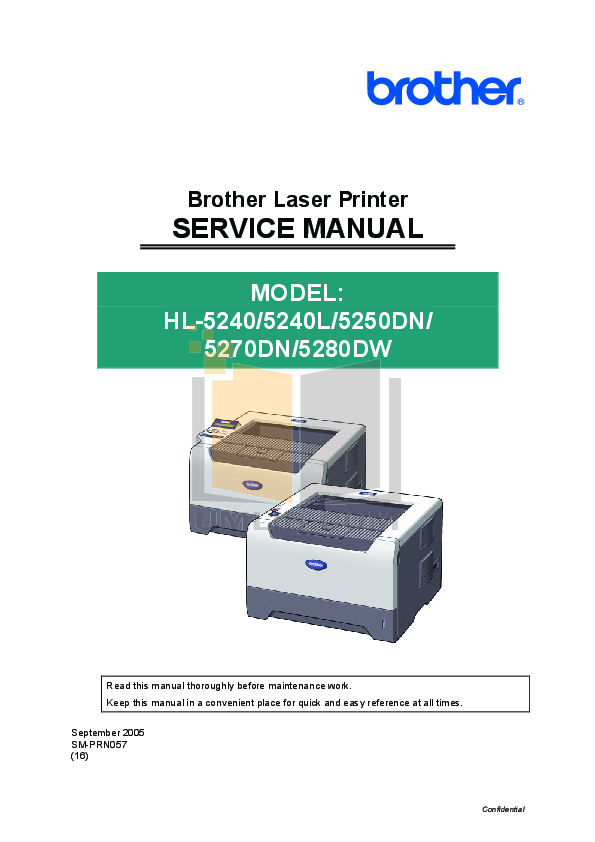 Brother printer troubleshooting user guide